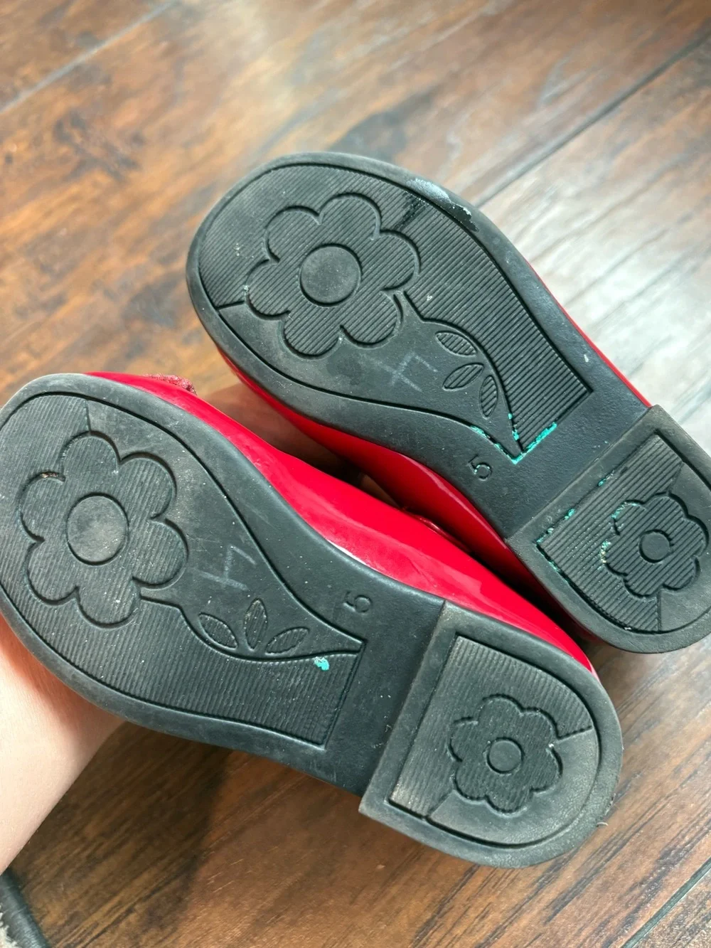 Toddler Girls' Red Patent Mary Jane Shoes